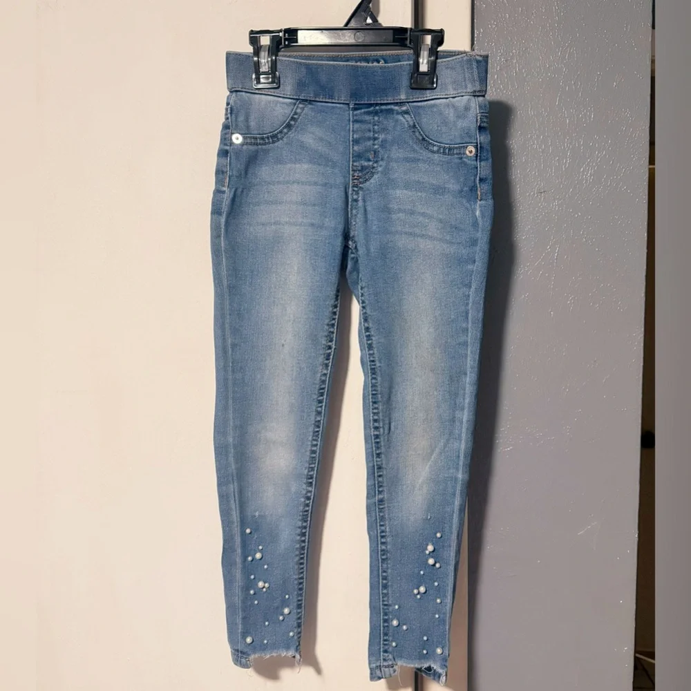 Justice Girls Light Blue Midrise Jeggings